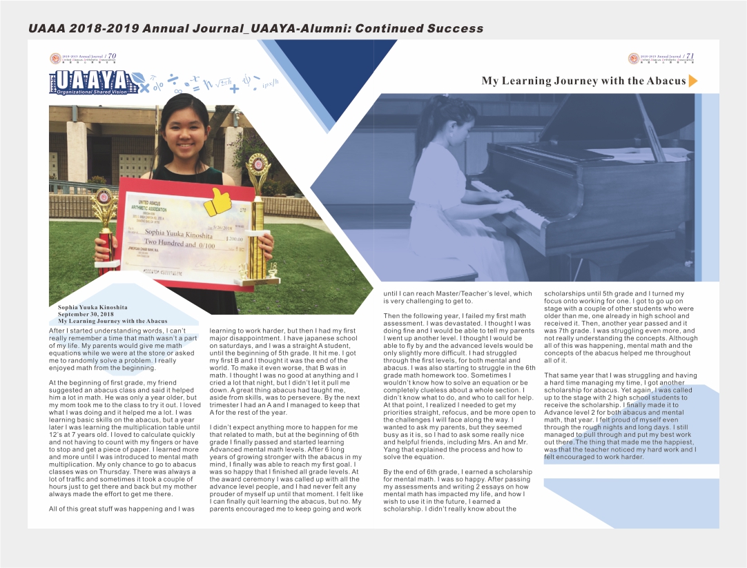 45-UAAA 2018-2019 Annual Journal