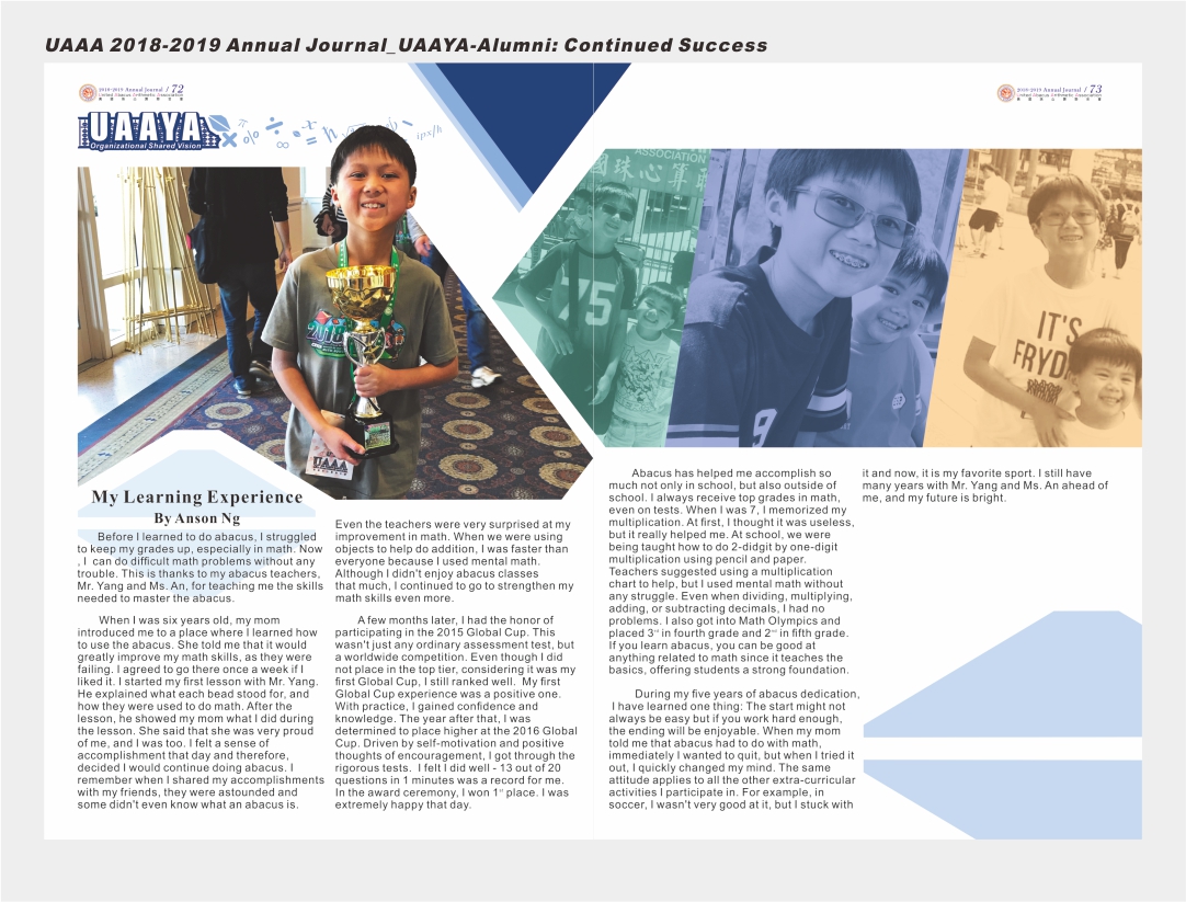 46-UAAA 2018-2019 Annual Journal