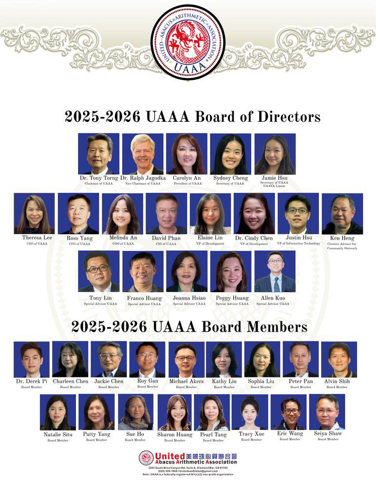 25-26 UAAA Board